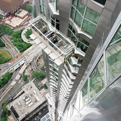 Frank Gehry building 8 Spruce Street