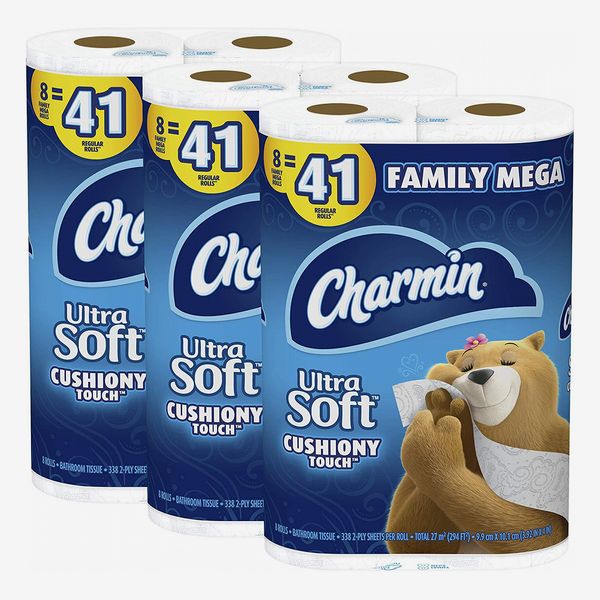 Charmin Ultra Soft Cushiony Touch Toilet Paper, 24-pack