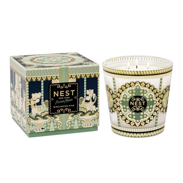 Nest Pierre Marie Birchwood Pine Three-Wick Candle