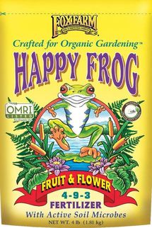 FoxFarm Happy Frog Organic Fruit and Flower Fertilizer