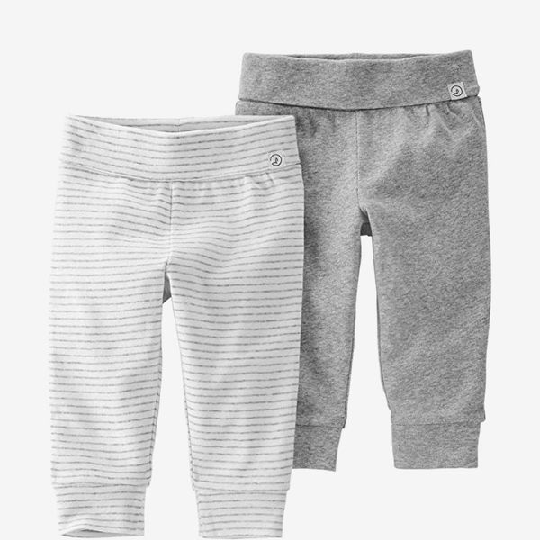 Little Planet By Carter's Baby 2-Pack Organic Cotton Grow-with-me Pants