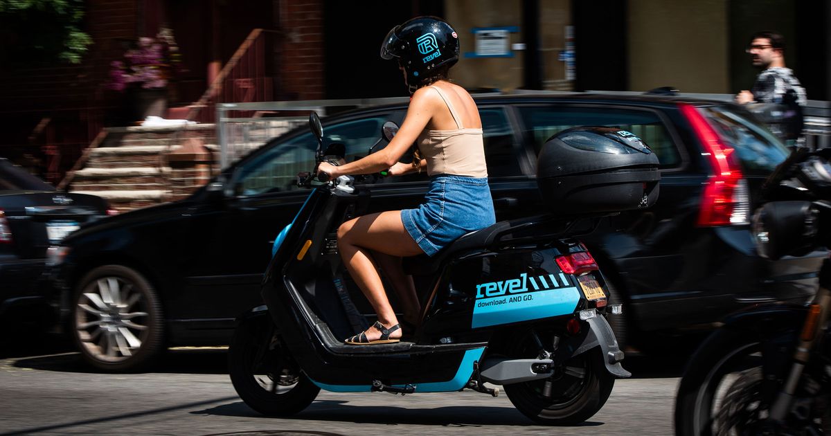 Revel Moped Scooters Are Taking Over Brooklyn