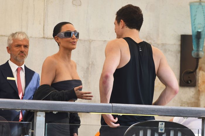 Looks Like Orlando Bloom and Kim Kardashian Are Having Fun
