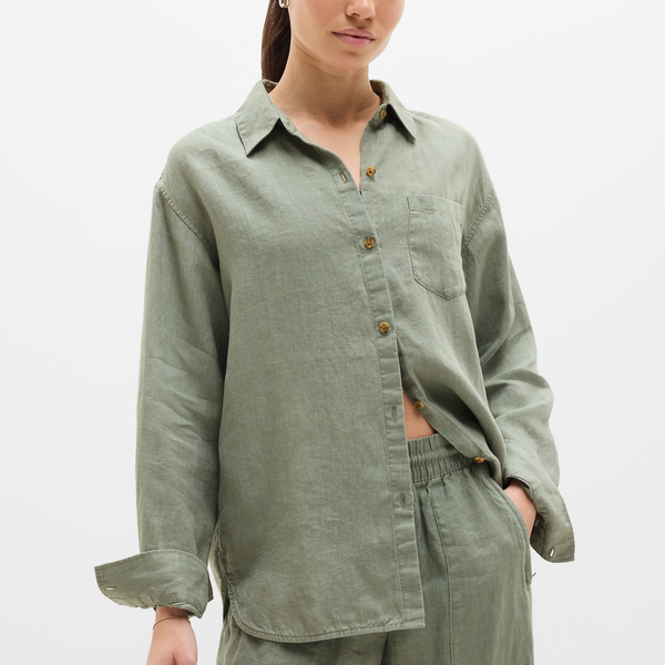 Athleta Retreat Linen Top