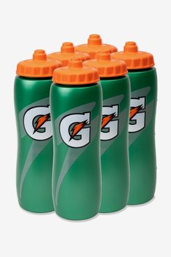 Gatorade 32 Oz Squeeze Water Sports Bottle - Value Pack of 6