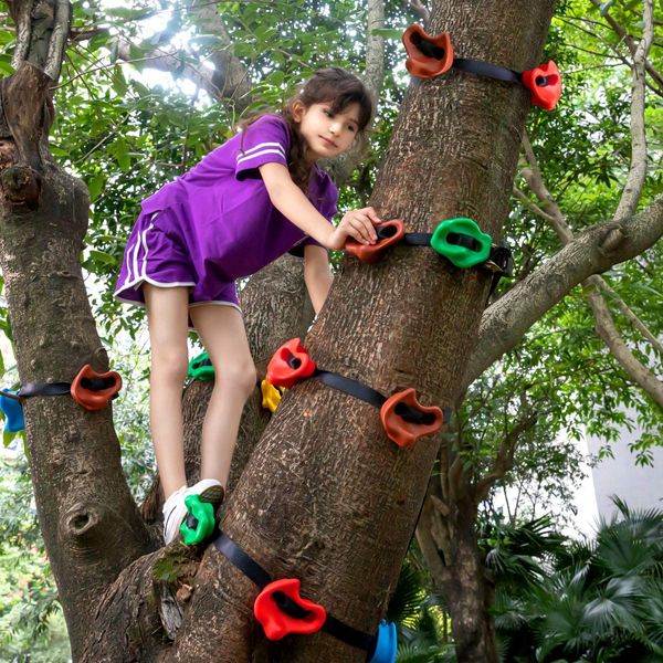 Ninja Tree Climbing Holds for Kids