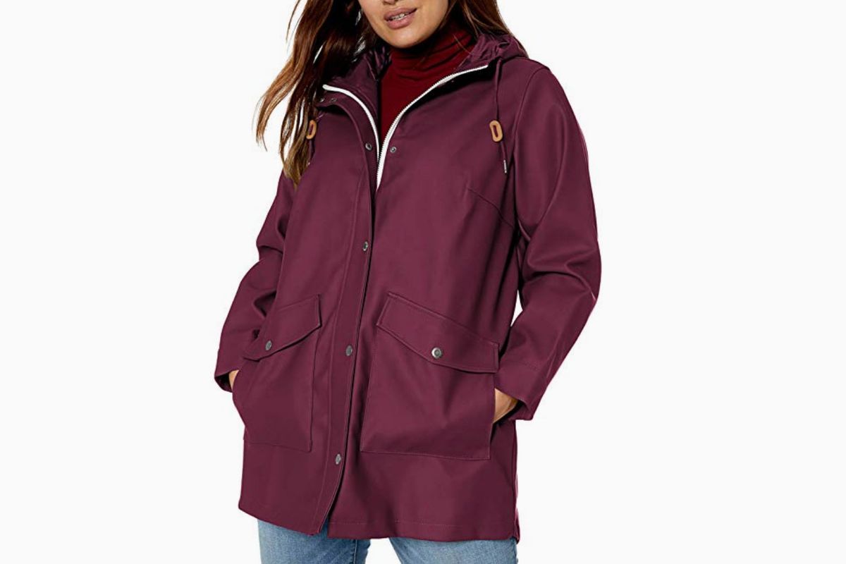ladies smart raincoat