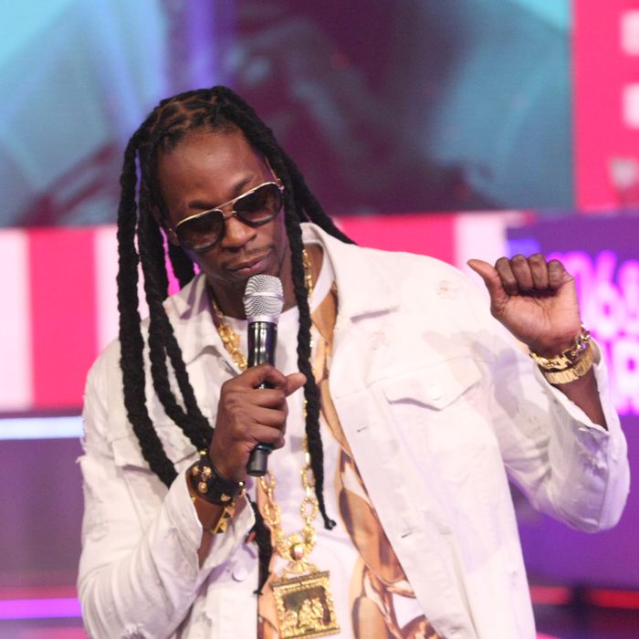 NEW YORK, NY - SEPTEMBER 09: Recording artist 2 Chainz attends 106 & Park at 106 & Park Studio on September 9, 2013 in New York City. (Photo by Bennett Raglin/BET/Getty Images for BET)
