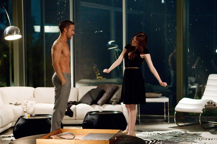 CRAZY, STUPID, LOVE., from left: Ryan Gosling, Emma Stone, 2011. ph: Ben Glass/©Warner Brothers/Cour