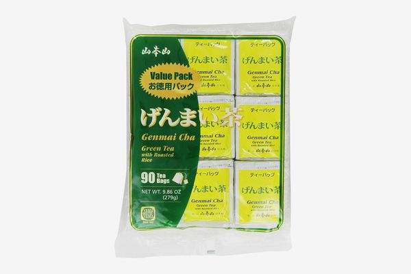 Yamamotoyama Genmai Cha Roasted Brown Rice Green Tea, Pack of 90