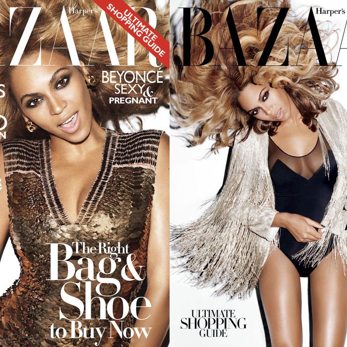 Beyoncé for <em>Harper's Bazaar.</em>