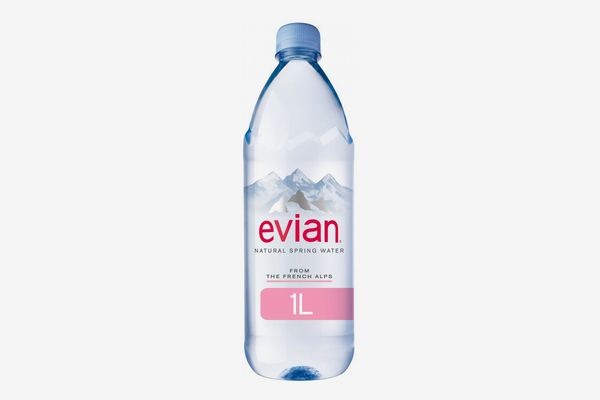 Evian Natural Spring Water, 1.0 Liter