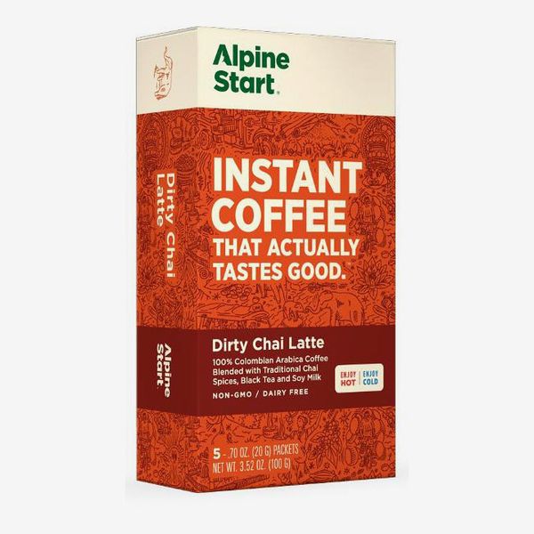Alpine Start Dirty Chai Latte Instant Coffee - Package of 5