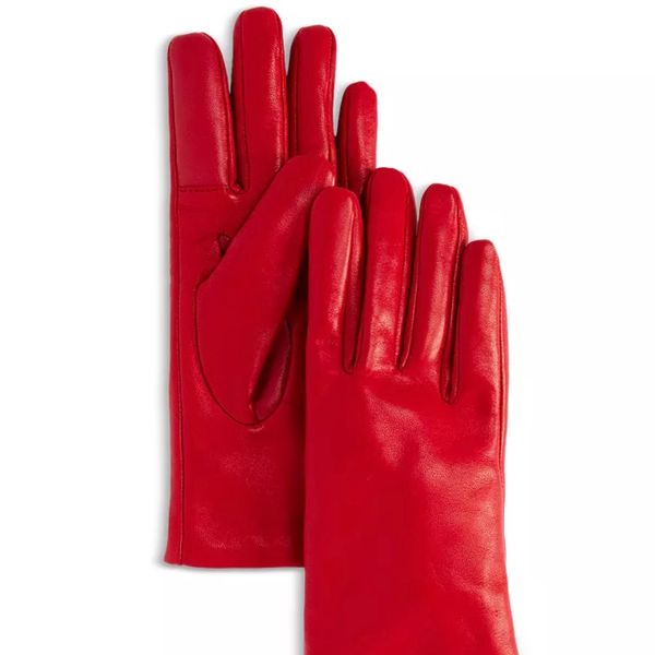 Bloomingdale's Cashmere Lined Leather Tech Gloves