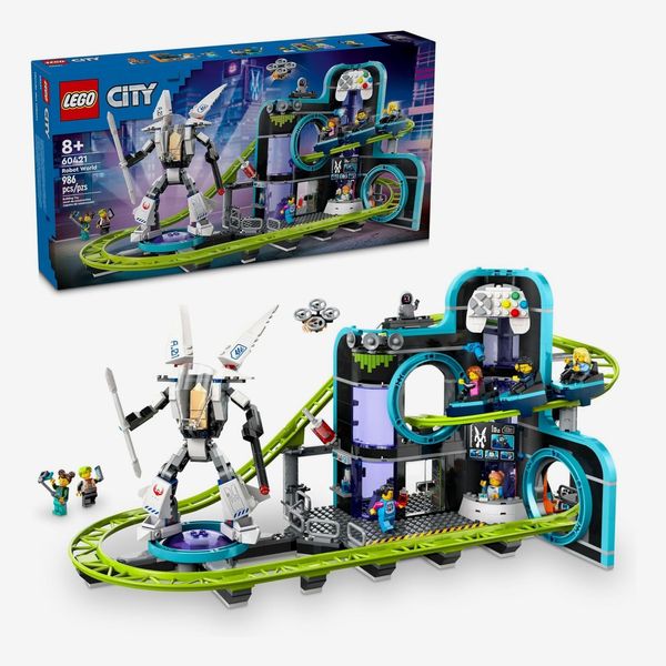 LEGO City Robot World Roller Coaster Building Set