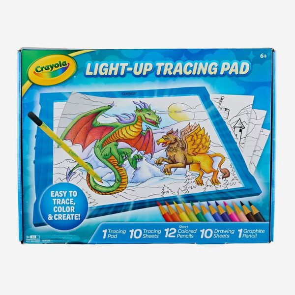 Crayola Light Up Tracing Pad Blue: Kids Drawing & Coloring Kit