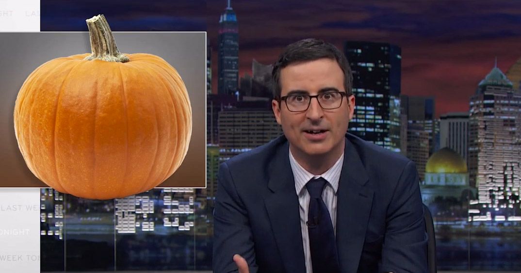 Watch John Oliver Trash Pumpkin Spice Lattes, ‘the Coffee That Tastes