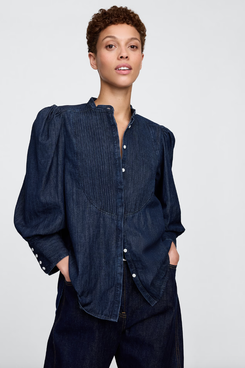 Gap × HFR Puff-Sleeve Denim Shirt by N’gai