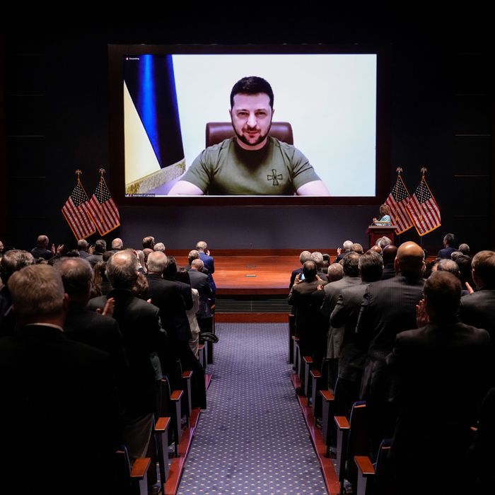 Zelenskyy Invokes 9/11 In Impassioned Speech To Congress