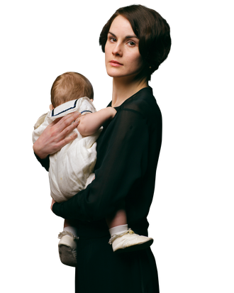 Michelle Dockery plays Lady Mary.