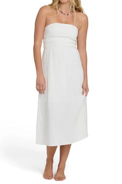 Billabong In The Sky Strapless Midi Dress