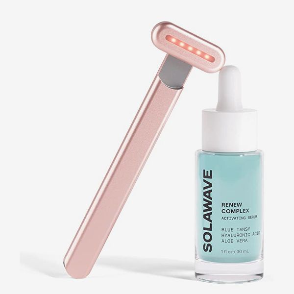 SolaWave 4-in-1 Facial Wand and Renew Complex Serum Bundle