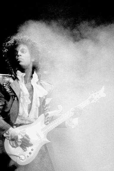 At Rosemont Horizon in Chicago on December 10, 1984, during his Purple Rain tour.