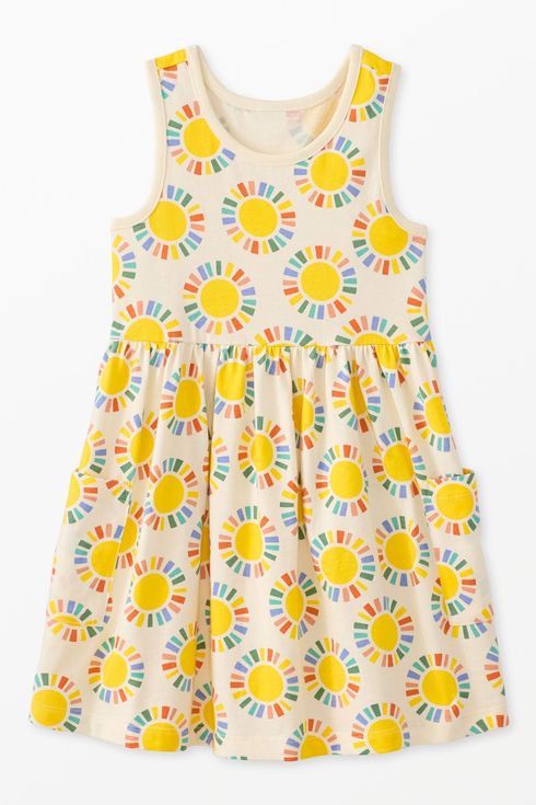 Hanna Andersson Print Play Dress with Pockets