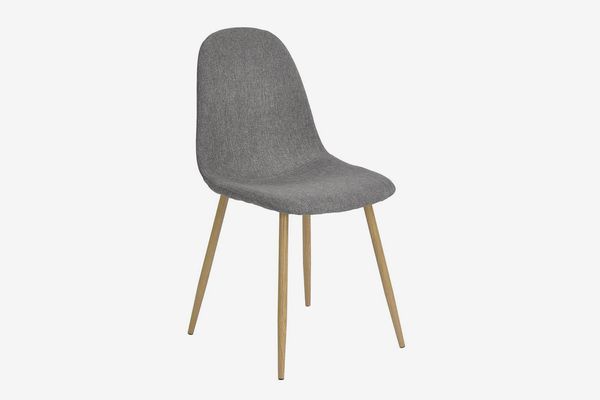 Set of 4 Fabric Eames Style Dining Side Chairs