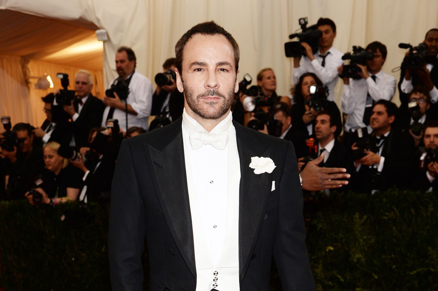 Tom Ford Shows Phallic Crucifixes for Men