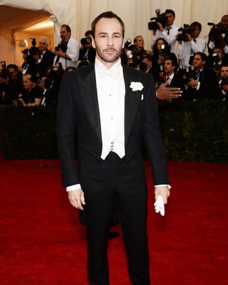 Tom Ford Shows Phallic Crucifixes for Men