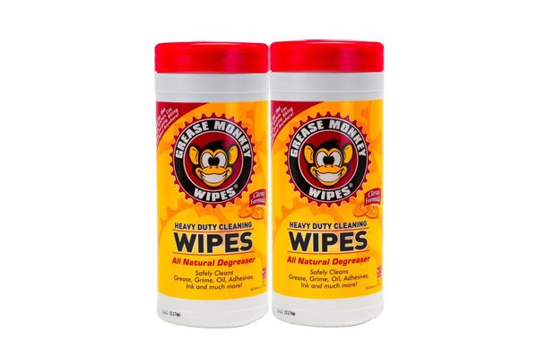 Grease Monkey Degreaser Wipes (Box of 24)