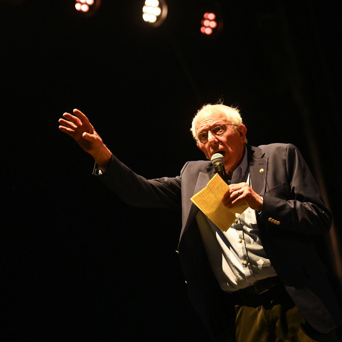 Bernie Sanders Takes the Stage at Coachella