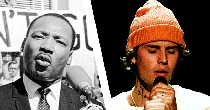 Justin Bieber put Martin Luther King Jr.’s speeches in JUSTICE