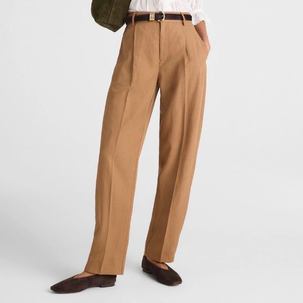 Madewell High-Rise Barrel-Leg Pants