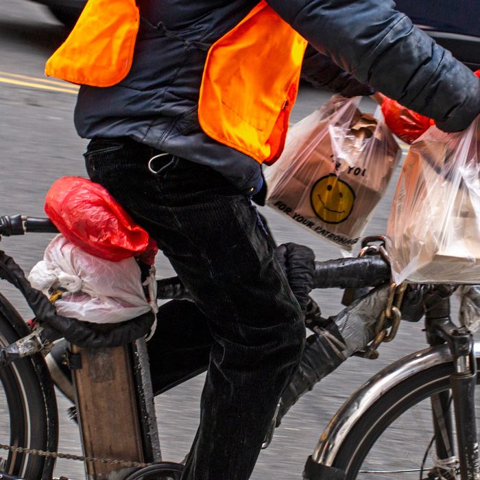 grubhub bike delivery reddit