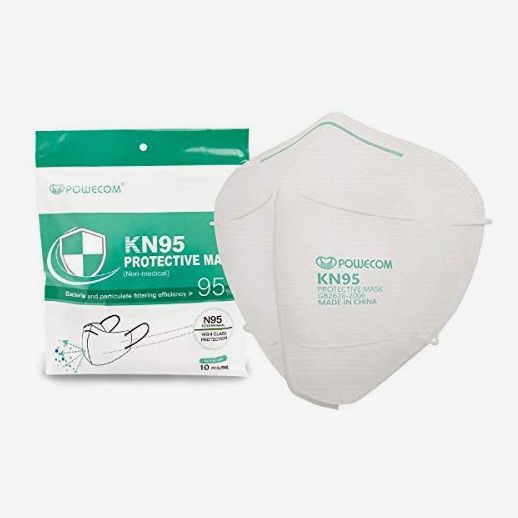 Powecom Non-Medical Disposable KN95 Respirator Face Masks
