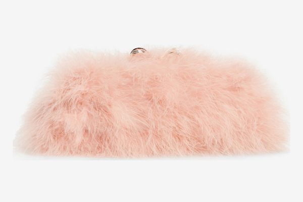 Ted Baker London Loop Bow Feather Evening Bag