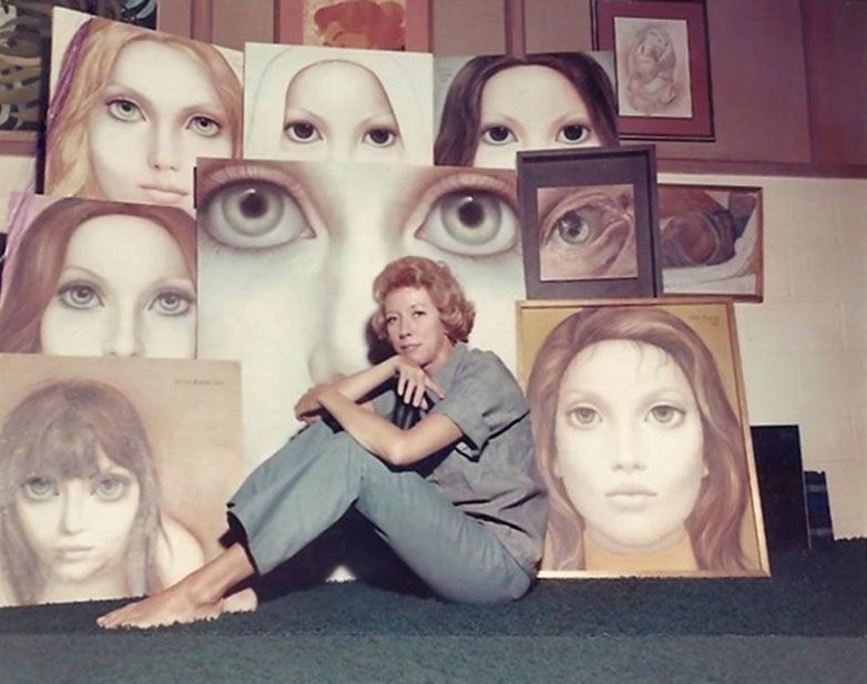 The Big Eyes paintings of Margaret Keane