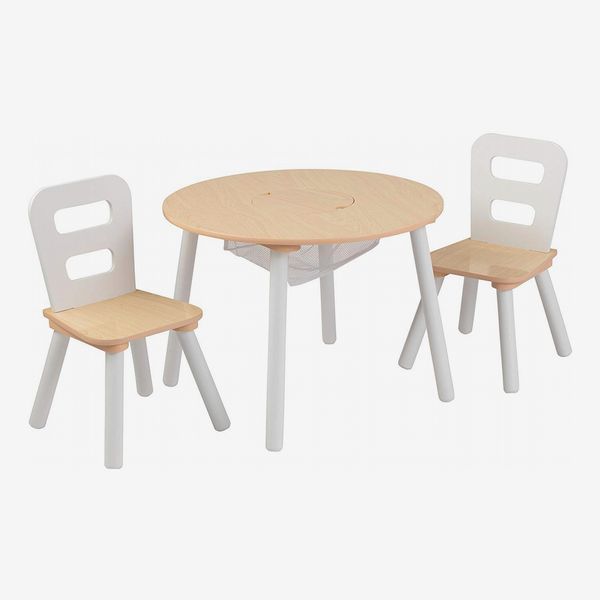 Kid Kraft Round Storage Table and Chair Set