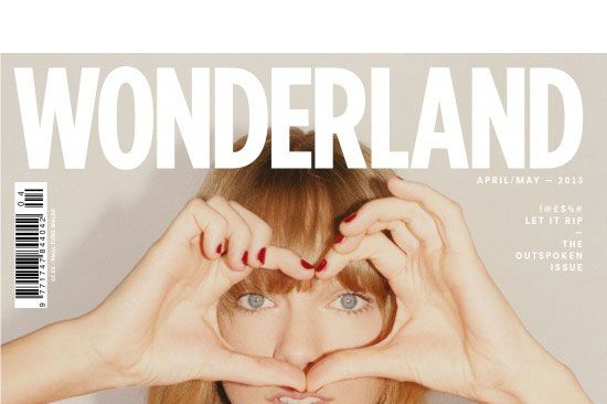 Taylor Swift Covers 'Wonderland' Mag's Outspoken Issue, Magazine, Taylor  Swift