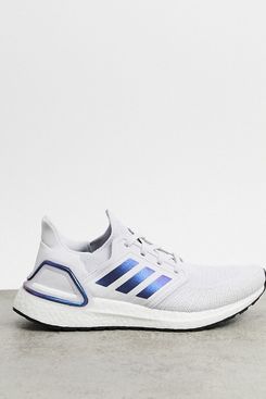 Adidas Ultraboost Trainers in Dash Grey & Boost Blue Violet