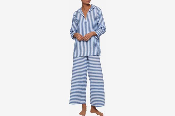 Sleepy Jones Striped Linen Pajama Pants