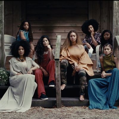 The ladies of Lemonade in formation.