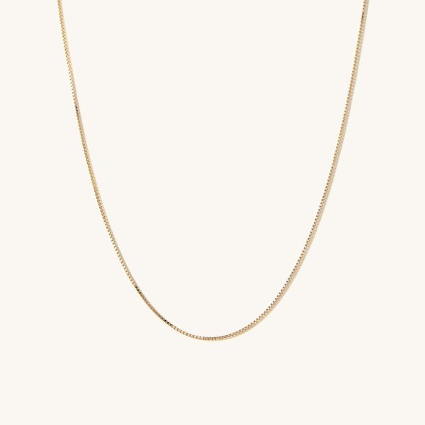 Baby Box Chain Necklace