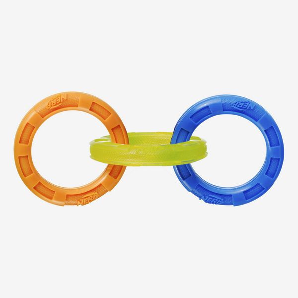 Nerf Dog Tuff Tug 3 Ring Dog Toy (Large)