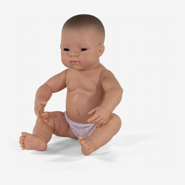 Miniland Newborn Baby Doll, Asian Boy