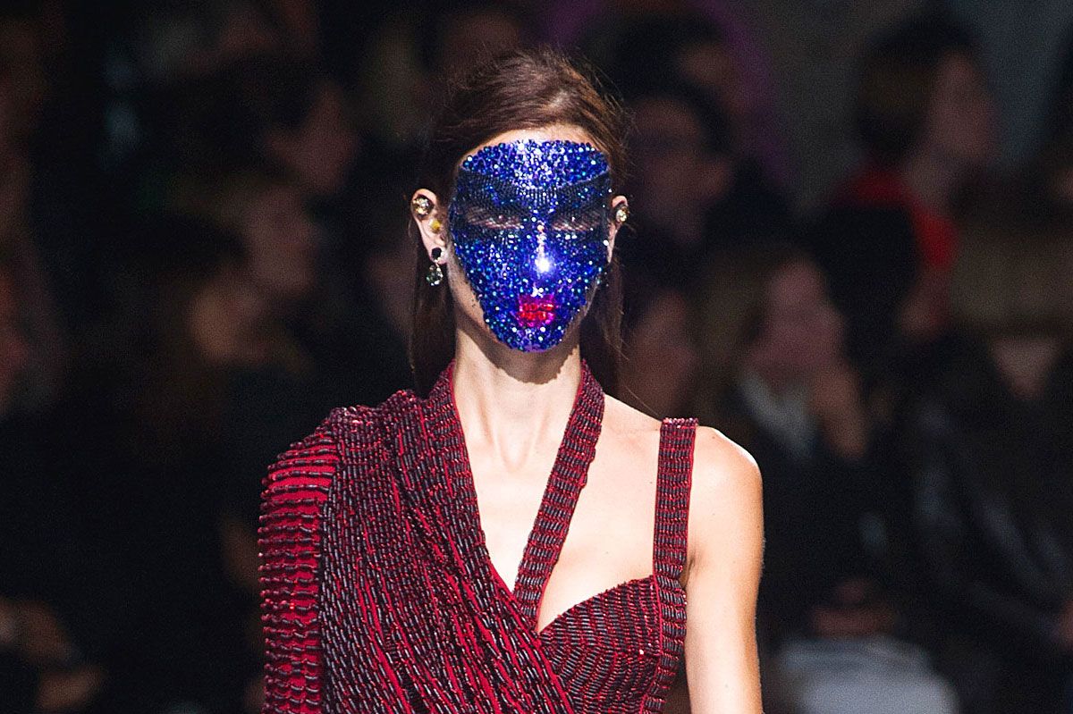 Givenchy Sequined Face Masks Took How Long to Make?