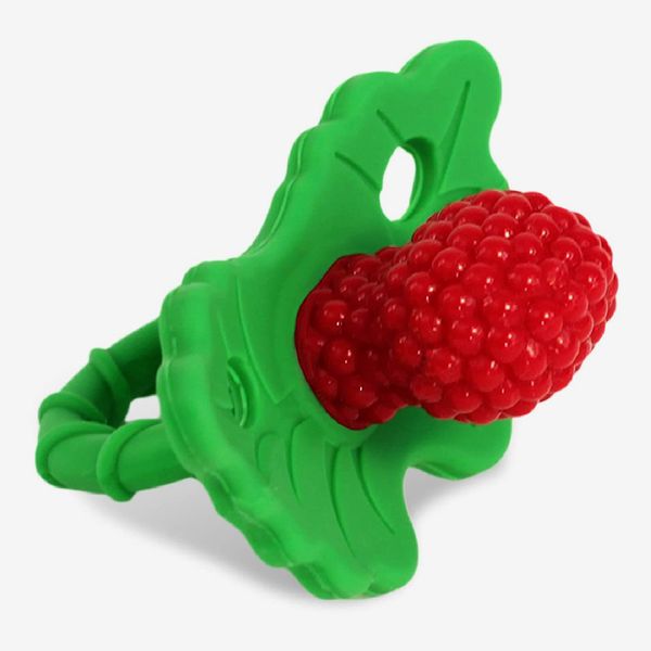 RaZbaby RaZberry Silicone Baby Teether Toy