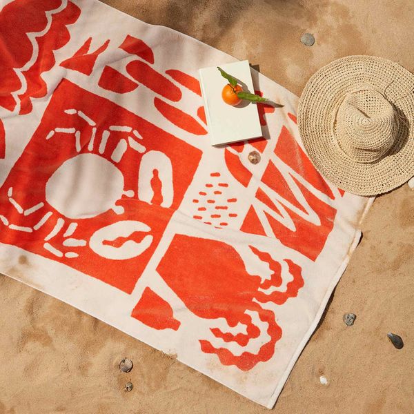 Brooklinen Artist Series Beach Towel
